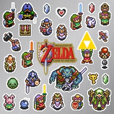 The Legend of Zelda A Link to the Past Magnets Nintendo SNES 29 Magnet Pack