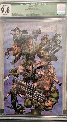 Team 7 #1 (Image Comics Malibu Comics October 1994) CGC 9.6, Signed