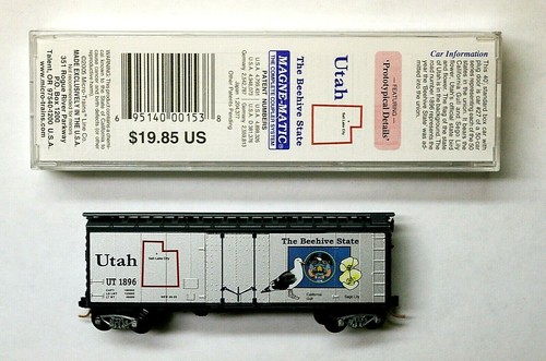 MTL Micro-Trains 02100391 Utah UT 1896 "The Beehive State" | Zustand: New