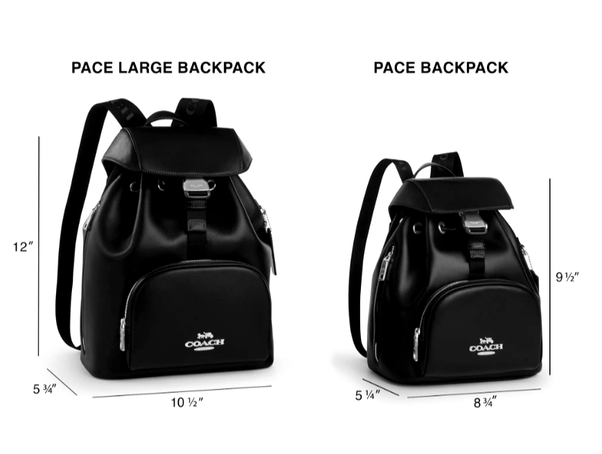 美品coachブラックレザーリュックLEATHER PACE BACKPACK Coach Pace Black Medium Leather Backpack AUTHENTIC NWT | eBay