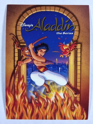 Vintage Walt Disney's ''Aladdin the Series'' Postcard Fall 1994 Unposted