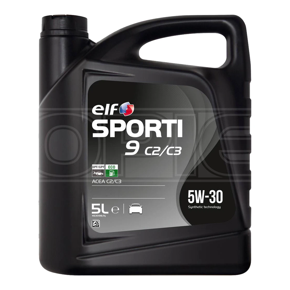 Elf Sporti 9 C2/C3 5W-30 5W30 High Performance Engine Oil - 5 Litres 5L