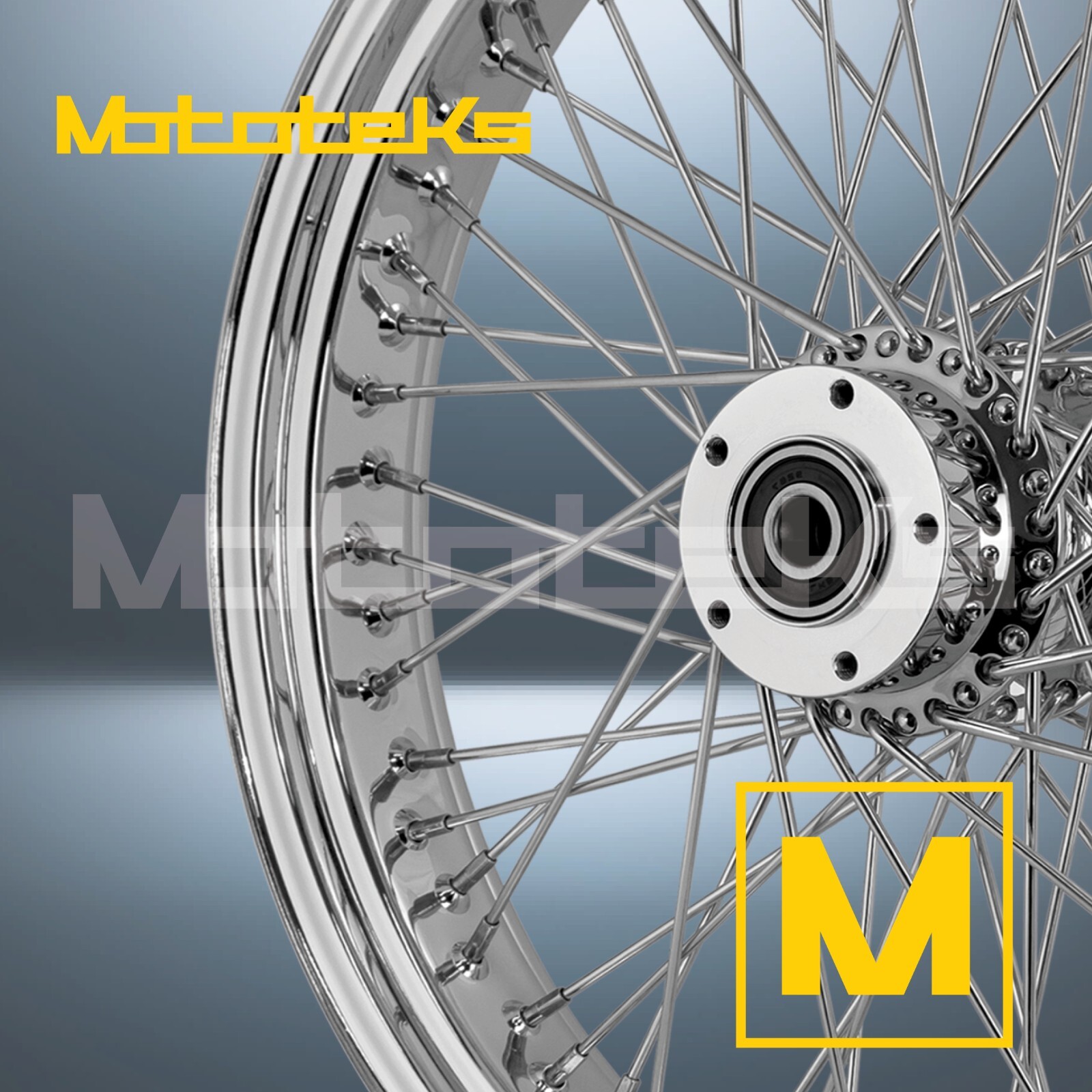 21X2.15 60 SPOKE WHEEL STAINLESS FOR HARLEY SPORTSTER DYNA FRONT RIM (TR)