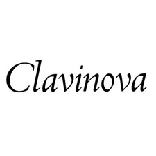 Clavinova - 114352 Custom Decal, in White or Black, can be any size or color