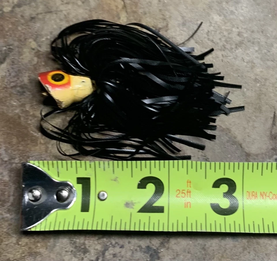 Fly Popper vintage. Negro con cabeza amarilla. Raro. Buen estado Foto 2 de 4