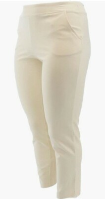 petite cream dress pants Romi Pants