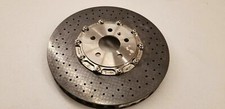 LAMBORGHINI GALLARDO FRONT DRIVER CARBON CERAMIC BRAKE DISC ROTOR OEM 400615301E