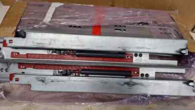 Undermount Drawer Slide 100 lb Soft Closing Full  Extension 4 Pairs 15'' x 5/8