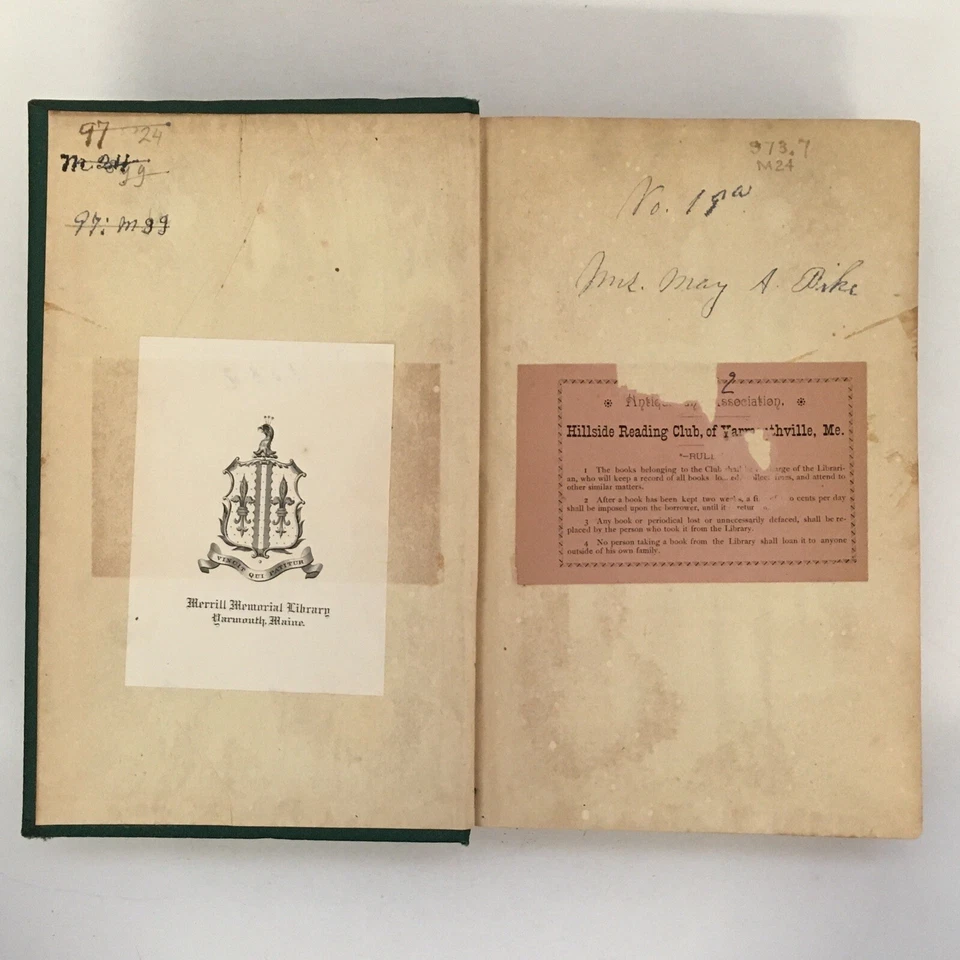 The Political History of the USA During the Great Rebellion 1865 2d Ed McPherson - Image 2 of 4