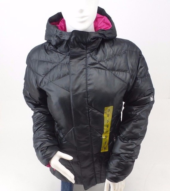 spyder men's geared synthetic down jacket