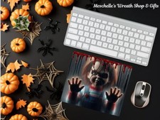 Horror Villain Drip Mouse Pad