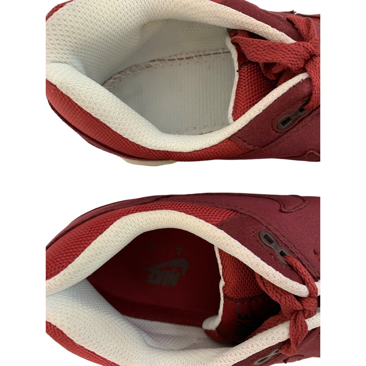 Vintage 2011 Nike Air Max 1 Tonal Pack Team Red Size US 10 308866-601 7313 Vintage 2011 Nike Air Max 1 Tonal Pack Team Red Size US 10  main image 3