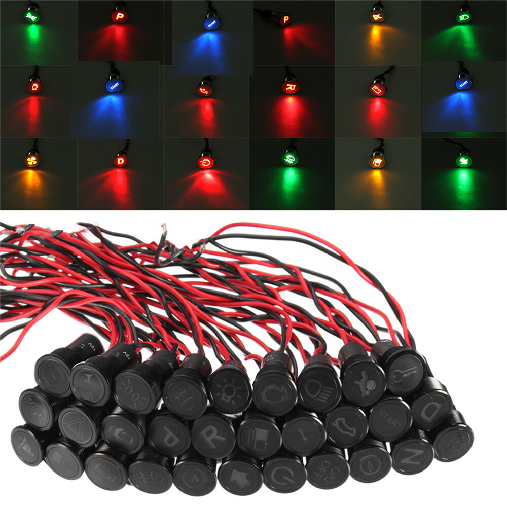 Signal Lumineux étanche IP66 Indicateur LED 6V 16mm - Signal Lumineux Étanche IP66, Métal, Pour Voiture Camion Bateau Lampe Signal 16mm Signal Lumineux étanche IP66 Indicateur LED 6V 16mm - Signal Lumineux Étanche IP66, Métal, Pour Voiture Camion Bateau Lampe Signal 16mm