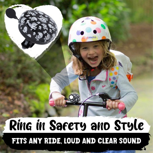 Kiddimoto Mini Bicycle Bell Ring Loud Handlebar Alarm MTB Road Mountain Bike Bel - Picture 56 of 58