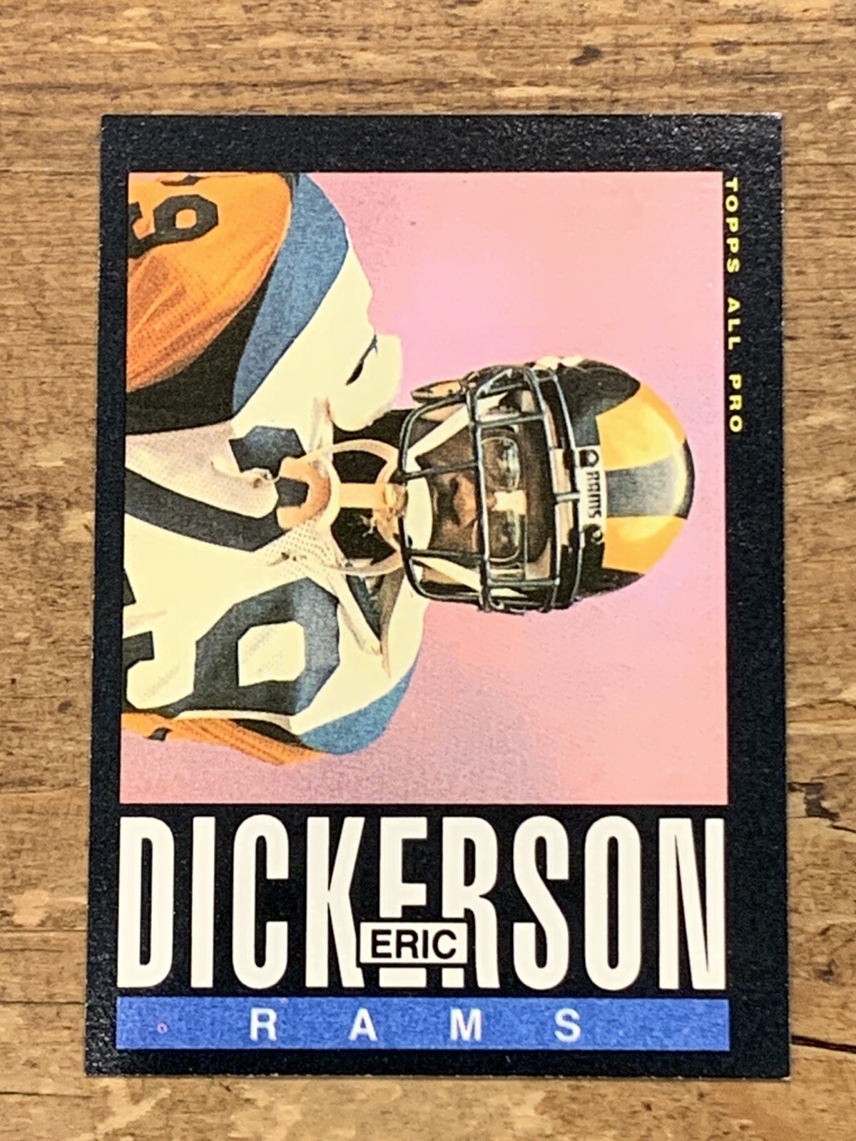 1985 TOPPS ERIC DICKERSON #79 LOS ANGELES RAMS FOOTBALL CARD HOF 3rd Year NM/EX