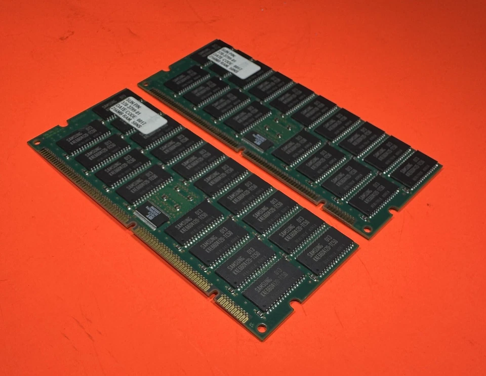 X7039A 512MB Kit - 2x 370-3799 256MB DIMMs - TESTED Sun Ultra 10 Workstation - Image 2 of 4