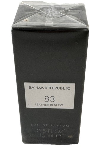 Banana Republic 83 Leather Reserve Eau De Parfum 0.5oz Unisex Brand New Sealed