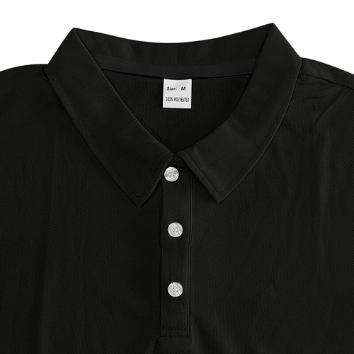 Herren Freizeit Golf Poloshirts Sport Kurzarm Knopfleiste Oberteile Slim Fit T-Shirt❤ - Bild 15 von 36
