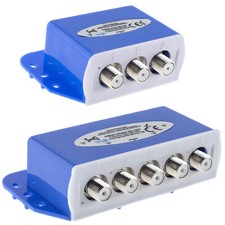 1x Interruttore DiSEqC Switch 2/1 o 4/1 in custodia di protezione dalle intemperie SAT LNB partecipanti