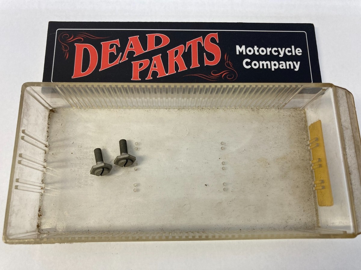 Harley NOS pair 32494-61P screws bolts | eBay