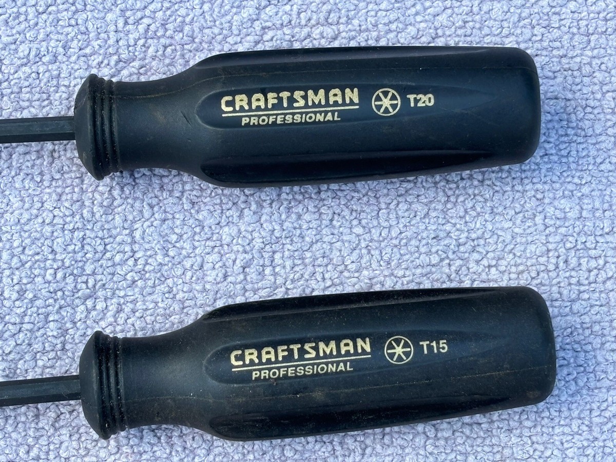 Craftsman Professional T20 T15 T10 Torx 47432, 47431, 47430 Lot Of