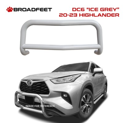 fits Toyota Highlander 2020-2024 Front Bumper Guard GREY A-Bar