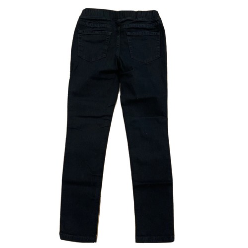 Cat and Jack Girls Super Stretch Pull On Skinny Pant Jeans Mid Rise Black Size 7 - Picture 3 of 10