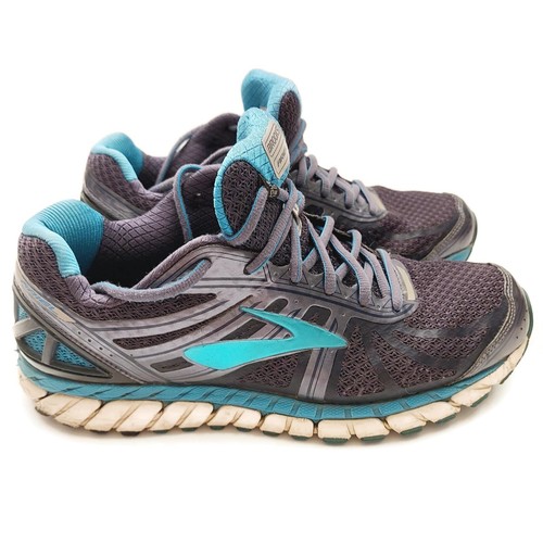 Scarpe da corsa Brooks Ariel 16 donna 11,5 Medium B allenamento nero blu sedici - Foto 5 di 12