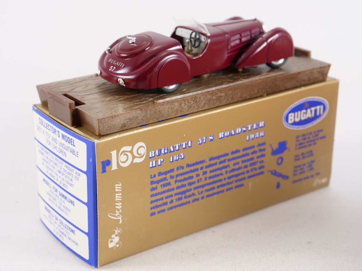 Brumm 1:43 Bugatti 57s Atlantic 1934 (Neu (gemäss Beschreibung)) in