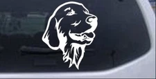 Golden Retriever Car or Truck Window Laptop Decal Sticker