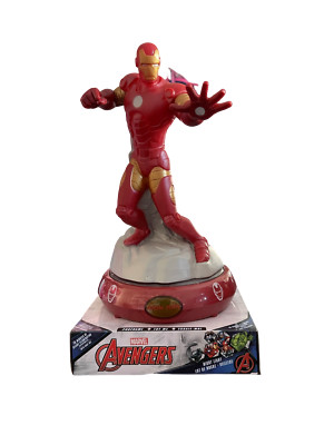 Iron Man Nachttischlampe 3D Kinderlampe Nachtlicht Avengers Marvel