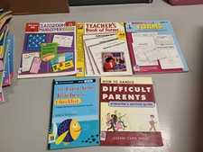 Classroom Forms/Management/First Year/Parents Book Lot - 5 Books