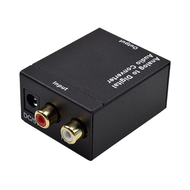 Convertitore audio digitale ottico spdif analogico RCA toslink adattatore cavo - Immagine 4 di 4