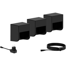 Philips 8720169269439 Grits Spot LED Plafonnier 4,5W Noir Extérieur Ensemble