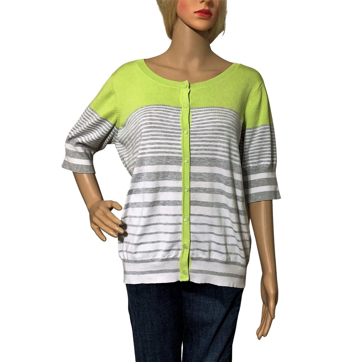 White half cheap sleeve sweater