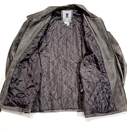 Vintage Adventures On The Wing American Classics JLC Leather Jacket Men Large - Picture 7 of 11
