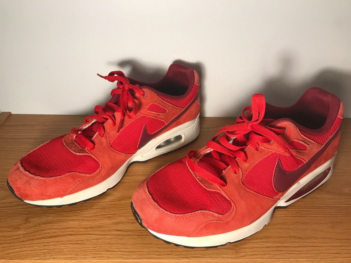 VERY CLEAN 2014 NIKE AIR MAX COLISEUM MENS RACER SHOES, RED  display picture 2