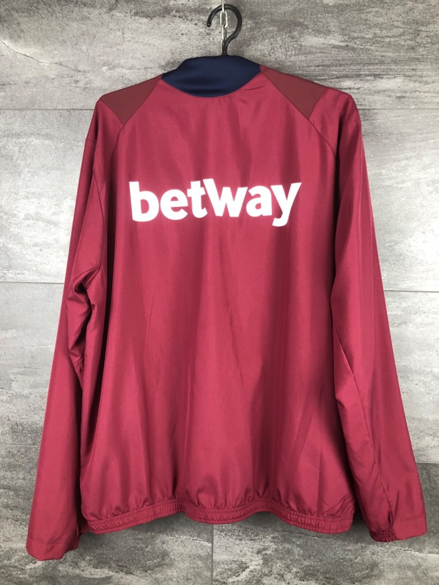 Mens West Ham United Umbro Betway Training Football Soccer