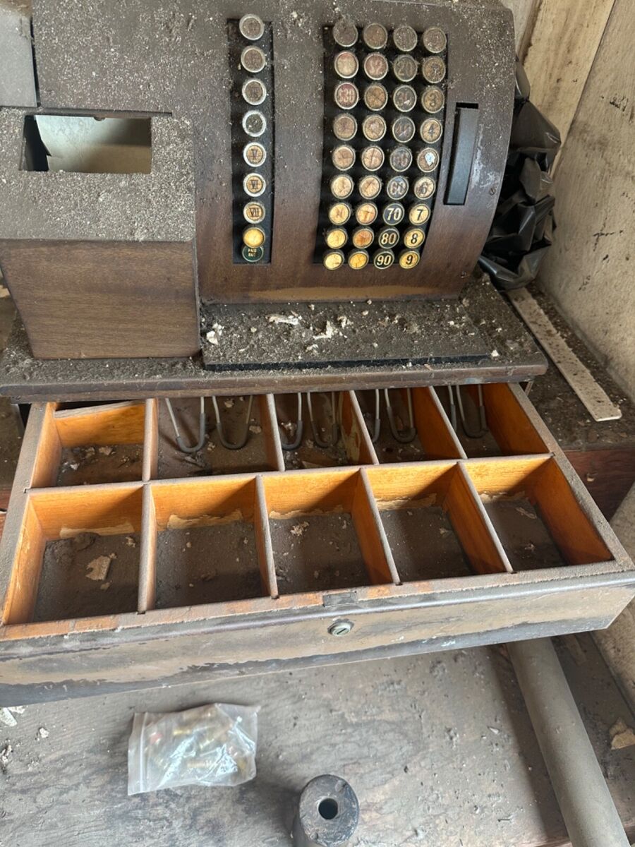 Antique National Cash Register Metal and Wood Vintage | eBay Antique National Cash Register Metal and Wood Vintage | eBay
