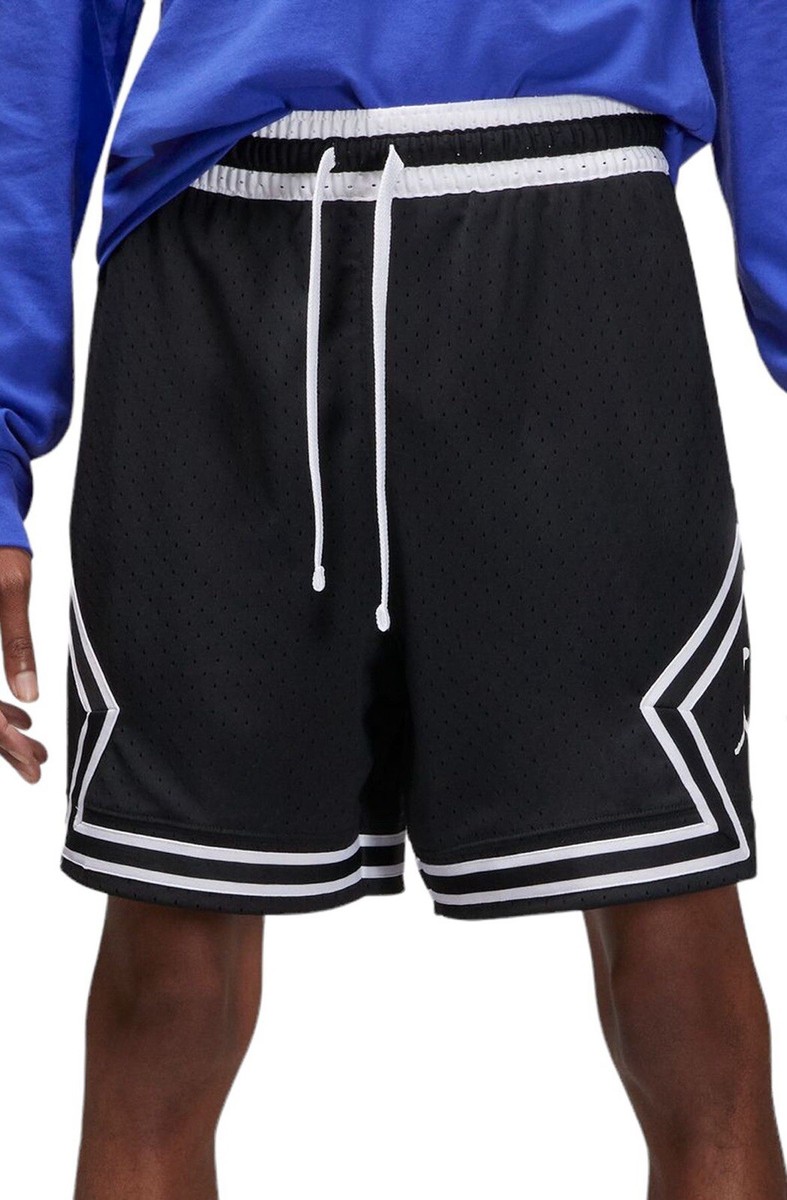 Men's Nike Jordan Diamond Dri-Fit Basketball Shorts Black Men's Nike Jordan Diamond Dri-Fit Basketball Shorts Black
