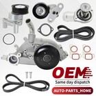 Water Pump & Tensioner & Belt Fits Chevrolet Silverado/GMC Sierra 4.8L 5.3L 6.0L