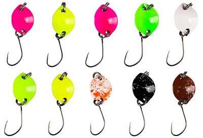 FTM Spoon Bottom 1,6g Forellenblinker Miniblinker Forellenköder zum Spinnfischen