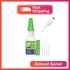 Medium CA Glue, 20g Premium Cyanoacrylate Super Glue Quick Fix 150 CPS Viscosity