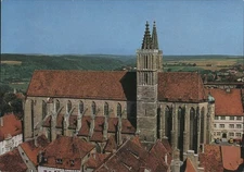 Germany St. James's Church (St. Jakobskirche),Rothenburg ob der Tauber Postcard