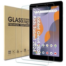 WD CD 2 Pack Screen Protector Compatible with Onn 7" Tablet Gen4 2024/Onn 7"...