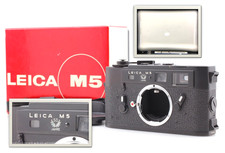 ⏯️50th Jahre Anniversary [MINT Box] Leica M5 Black Rangefinder Camera Body JAPAN
