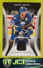 2006-07 SP Game Used Authentic Fabrics Chris Drury #AF-CD Buffalo Sabres