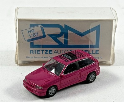 Rietze 1.87, Opel Asta GSi, 11. Modellbahn Ausstellung Messe Stuttgart 1993