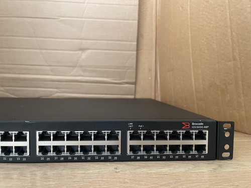 Brocade ICX6430-48P Commutateur + Supports 48 Ports Gigabit PoE + Commutateur ICX 6430-48P - Photo 5/12