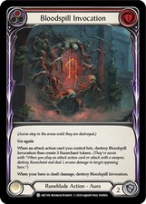 Bloodspill Invocation (Red) - Rainbow Foil - Unlimited Edition NM Flesh and Bloo